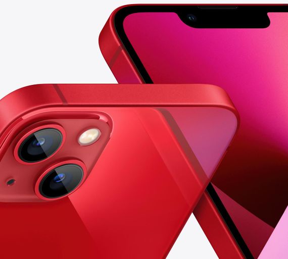 Смартфон Apple iPhone 13 128GB Product Red Refurbished | Зображення 3