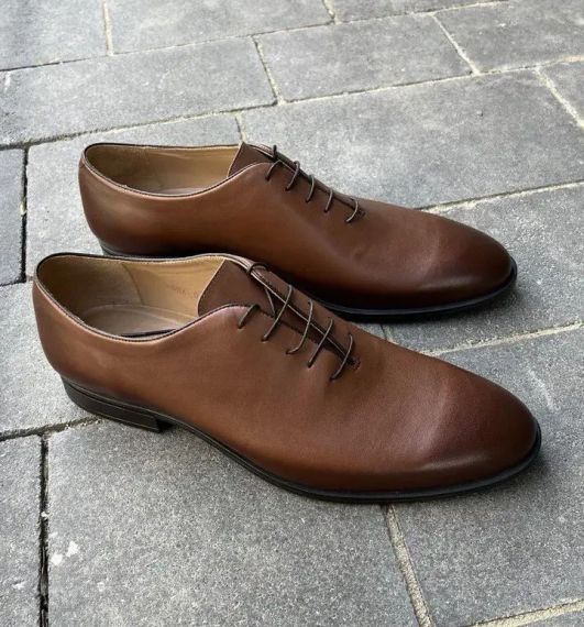 Руді шкіряні туфлі Ikos 41 розмір | Зображення 6