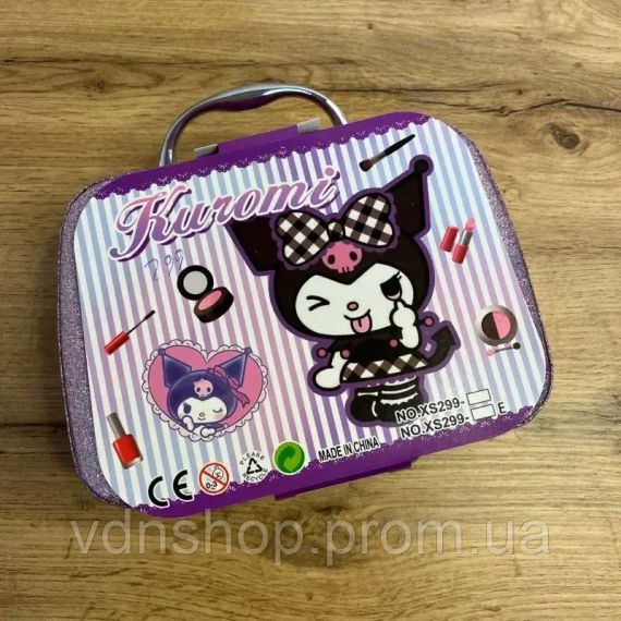 Детский чемодан с косметикой, комплект для маленьких модниц | Зображення 1