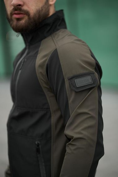Куртка чоловіча soft shell light "iForce" Intruder хакі | Зображення 7