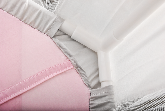 Дитячий ігровий намет Будиночок Kruzzel 8772/23476 склепін сіро-рожевий | Зображення 7