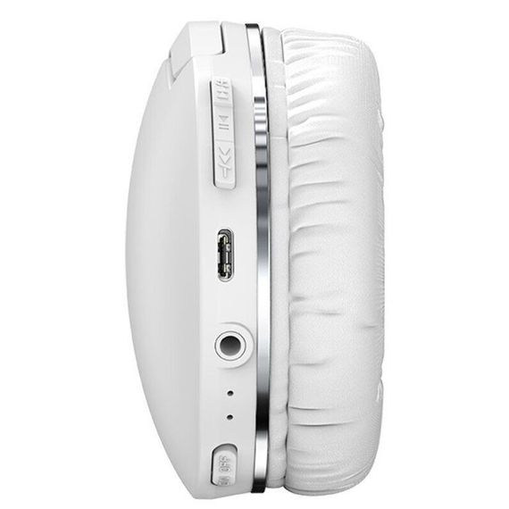 Накладні бездротові навушники Baseus Encok Wireless headphone D02 Pro (NGTD01030) White | Зображення 3