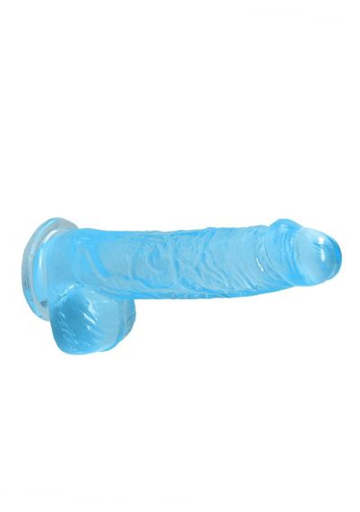 Фалоімітатор - Realrock Dildo 6" Blue Sex Aura | Зображення 4