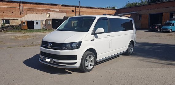 Нижня одинарна губа ST008 (нерж) 42 мм для Volkswagen T6 2015-2024, рр | Зображення 4