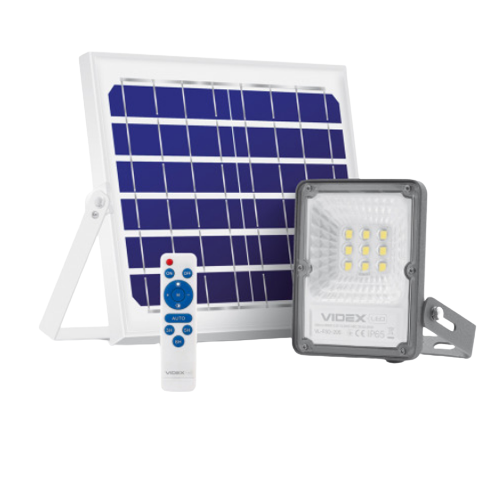 LED-прожектор 10W 5000К 3,2V автономний VL-FSO-205 Videx