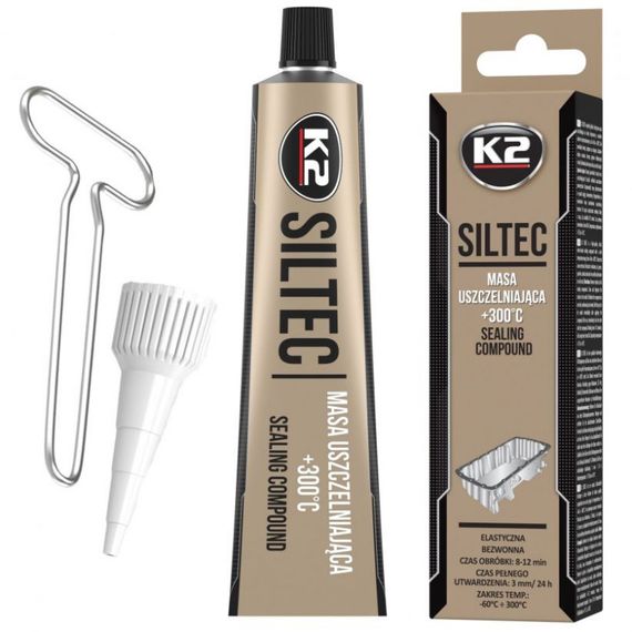 Силіконовий герметик K2 SILTEC 90G +300 Безколірний W003