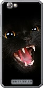 Чехол на ZTE A610 Чёрная кошка "932u-433-17620"