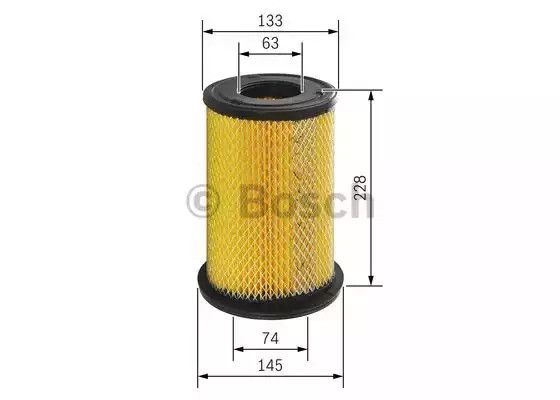 Фільтр повітряний NISSAN NP300, BOSCH (F026400199) | Зображення 4