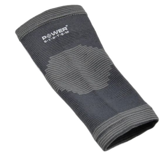 Налокітники Power System PS-6001 Elbow Support Grey (пара) M (PS-6001_M_Grey) | Зображення 1
