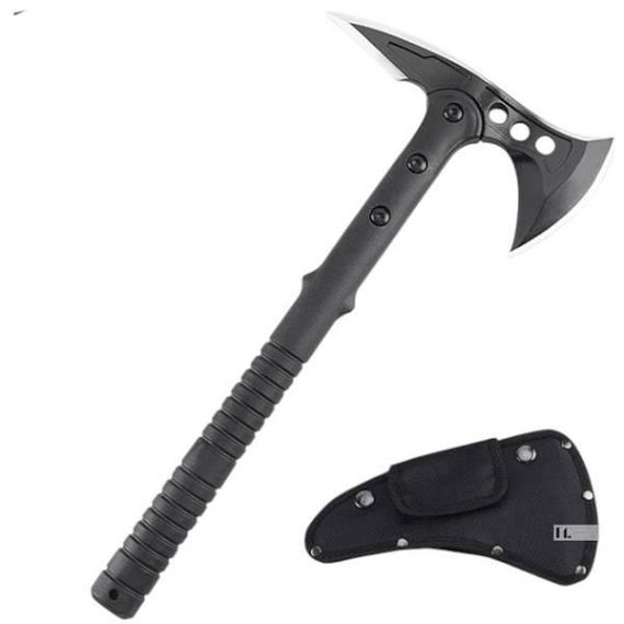 Сокира туристична мисливська багатофункціональна 40см 680гр Чорний