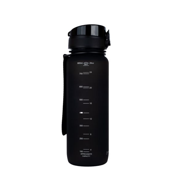 Пляшка для води UZSPACE 3053(Black) 800 мл, чорна | Зображення 1