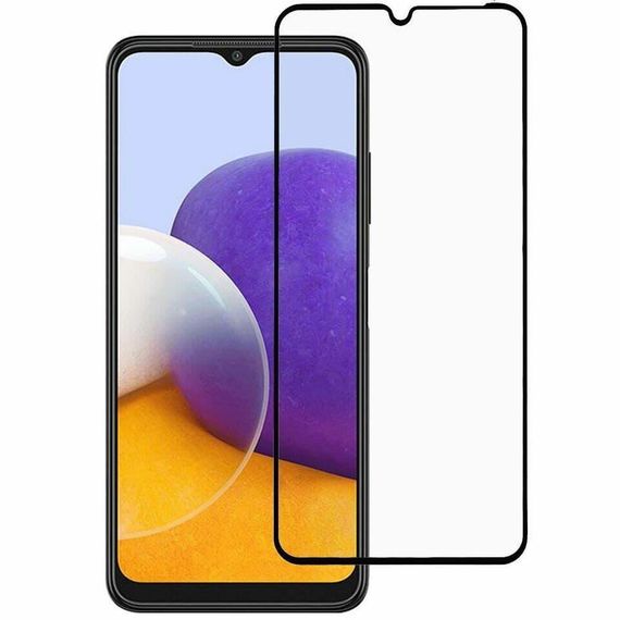 Захисне скло 2.5D на весь екран для Samsung Galaxy A22