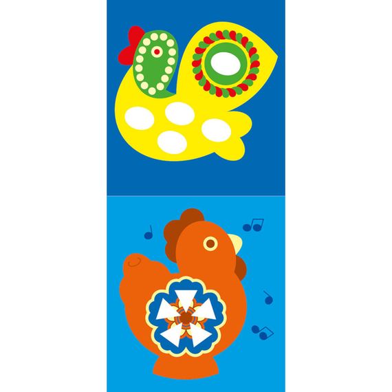 Мозаика из наклеек "Украинские игрушки" 166039, 8 страниц | Зображення 2