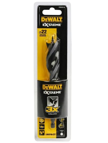 Свердло по деревині DeWALT спіральне діаметр 22 мм (DT90242)