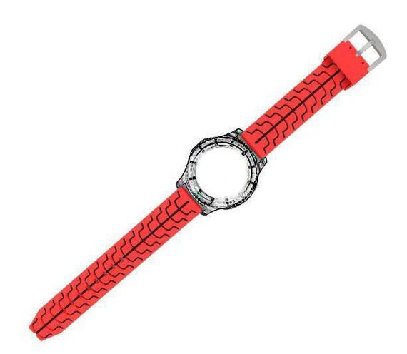 Силиконовый ремешок Primo Splint для часов Samsung Galaxy Watch 46 mm SM-R800 - Red&Black | Зображення 1