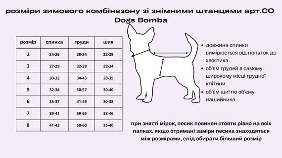 Комбінезон зі знімними штанами флок рожевий CO-26 | Зображення 6