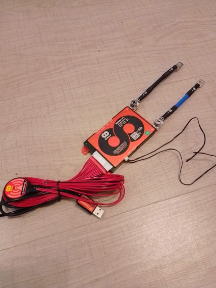 Смарт БМС Smart Bms для LiFePO4 16s 48v 100a lite | Зображення 7