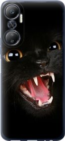 Чехол на Infinix Hot 20 Чёрная кошка "932u-2966-17620"