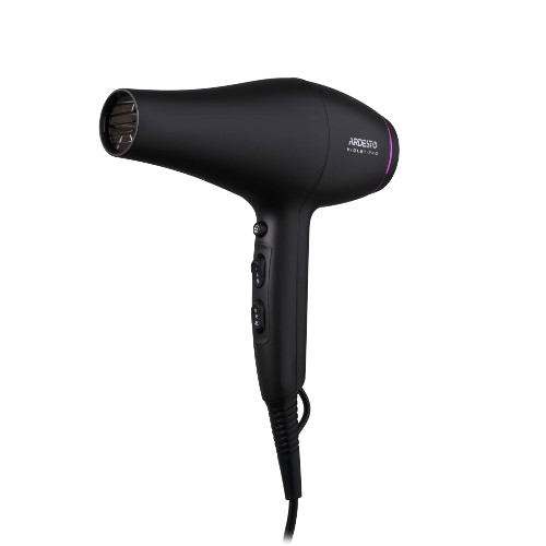 Фен для волосся 1850-2200W (2 швидкості/3 темпер.режими/дифузор) чорний HD-Y222PRO Violet PRO Ardesto | Зображення 5