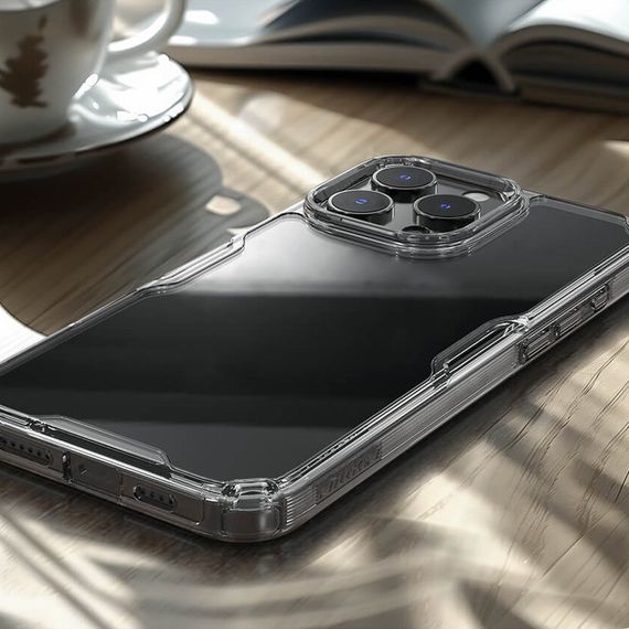 TPU чохол Nillkin Nature Pro Series для Apple iPhone 16 Pro (6.3") Безбарвний (прозорий) | Зображення 6