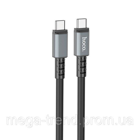 Кабель Hoco Type-C to Type-C Strength charging data cable X85 |1m, 60W, 3A| | Зображення 9
