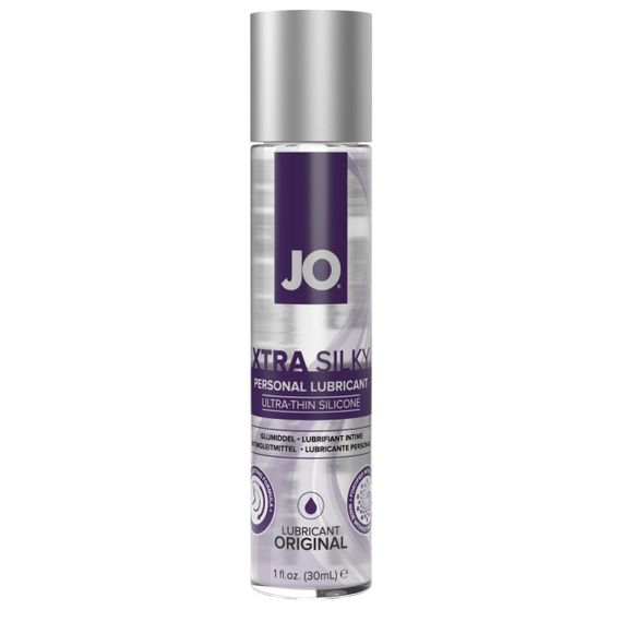Лубрикант на силіконовій основі JO Xtra Silky Silicone (30 мл) Sex Aura