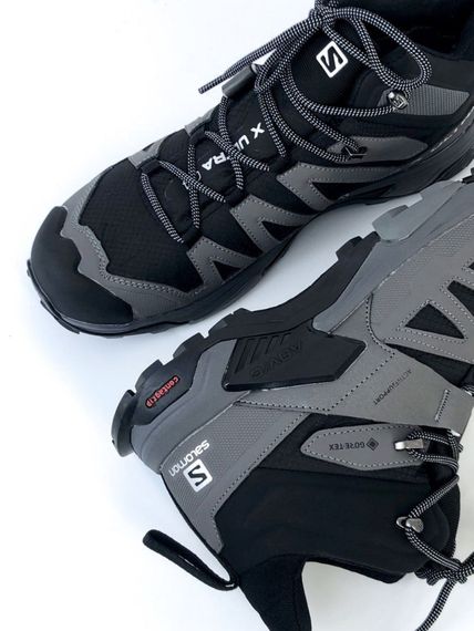 Черевики Salomon X Ultra 4 GTX колір сірий/чорний | Зображення 3