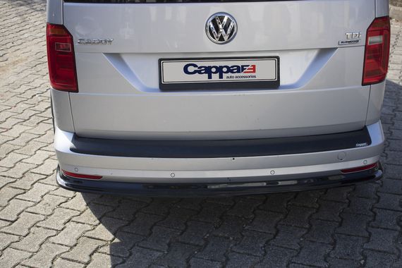 Задня лип накладка (ABS) для Volkswagen Caddy 2015-2020 рр | Зображення 5