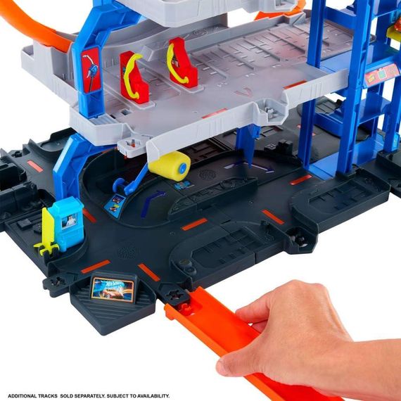 Игровой набор Гараж с мега петлей Hot Wheels City Mega Loop Garage | Зображення 6