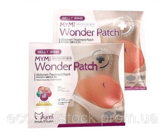 Пластир для схуднення Mymi wonder patch Belly Wing для живота | Зображення 2
