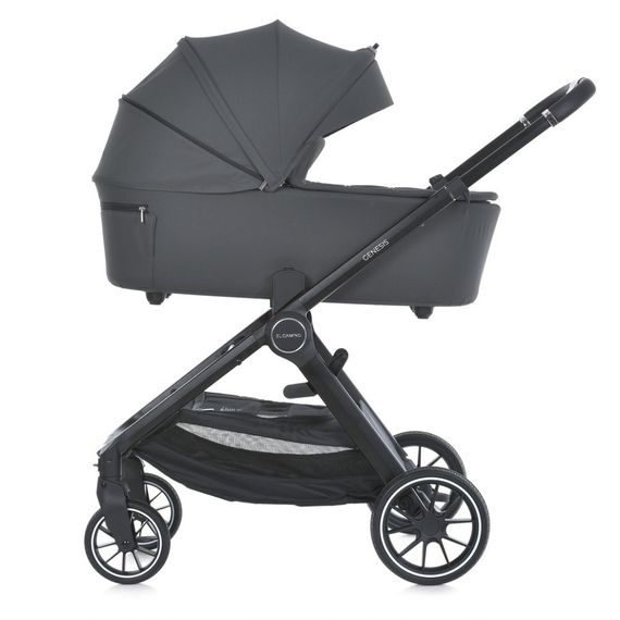 Коляска дитяча універсальна 2 в 1 GENESIS ME 1126 Asphalt Gray | Зображення 3