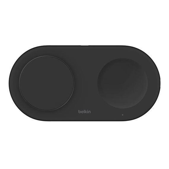 Зарядний пристрій Belkin бездротовий 2в1 15Вт Pad Qi2, чорний (WIZ021VFBK) | Зображення 5