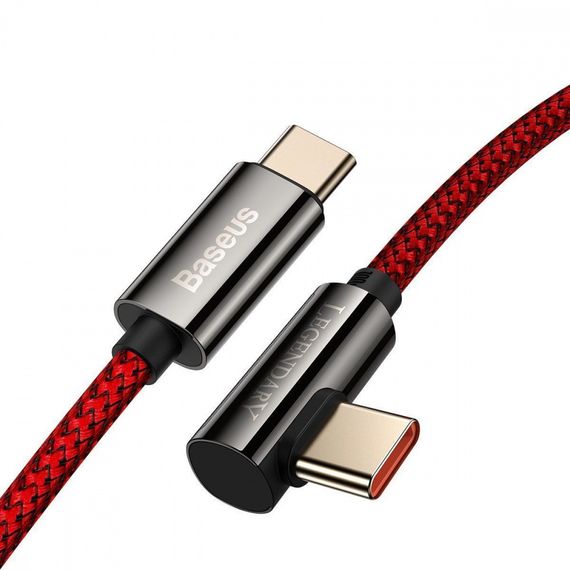 Кабель Baseus Legend Series Elbow Fast Charging Type-C to Type-C 100W (2m) | Зображення 6