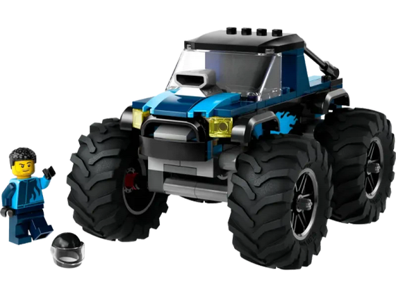 LEGO City 60402 Синій монстр-трак, 148 деталей | Зображення 1