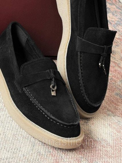 Женские лоферы seanly black ДЛ7294 | Зображення 1