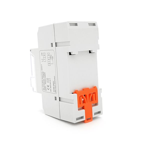 Реле часу Sinotimer TM929BK, 24 години, на DIN-рейку, LCD, програмований, змінна батарея, 30А, 85-265V, 87х65х35 мм | Зображення 1