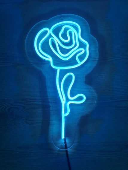 Неоновий світильник Троянда 200х380 acr-n000047 | Зображення 2