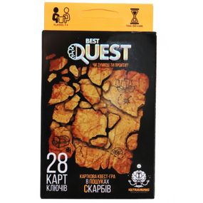 Настольная игра Danko Toys Best Quest. В поисках сокровищ, украинский (BQ-01-03U)