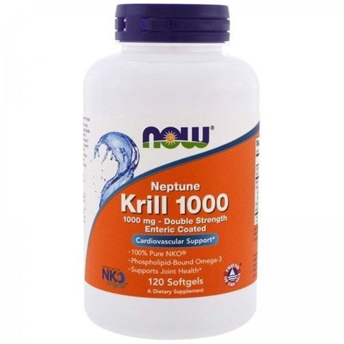 Олія криля NOW Foods Neptune Krill Oil 1000 mg 120 Softgels