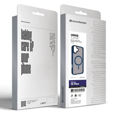 Чехол для мобильного телефона Armorstandart Uniq MagSafe Apple iPhone 16 Plus Dark Blue (ARM79502) | Зображення 1