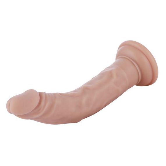 Реалістичний фалоімітатор для секс-машин Hismith 7.5″ Flexible Silicone Dildo, система KlicLok Sex Aura | Зображення 5