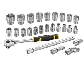 Набір торцевих головок Stanley 1/2 FATMAX Maxi Drive шестигранних 26 предметів (FMMT98103-1)