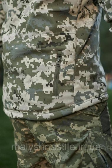 Куртка Soft Shell Tactical піксель ЗСУ | Зображення 8