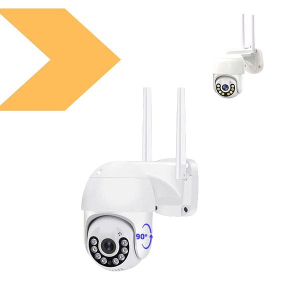 Камера відеоспостереження PTZ WiFi Outdoor Camera ICSEE 5MP ОРИГІНАЛ XPRO 30 чорний (MER-15337_1408)
