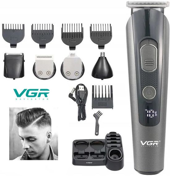Машинка для стрижки волосся з потужним мотором XPRO VGR V-175 (41422-15919_506)