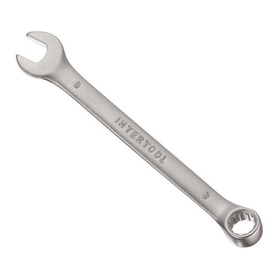 Ключ комбінований 9 мм, Cr-V INTERTOOL HT-1209