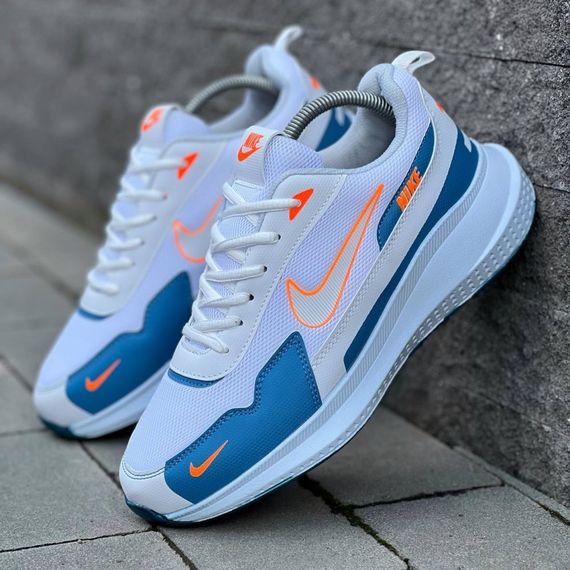Кросівки літо весна  Nike колір: синій / білий | Зображення 4