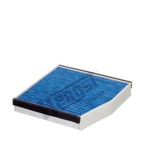 Фильтр салона антибактериальный Mercedes Benz W176/246/X117/156 11-, Hengst, E2993LB,