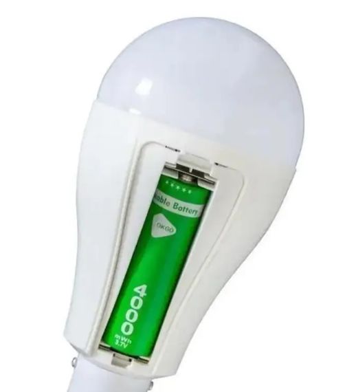 Лампочка з акумулятором 18650 FA-3820 USB 8441, 2 шт. | Зображення 4