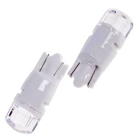 Лампа діодна T-10 ceramic 3D кругла прозора Blue 10636